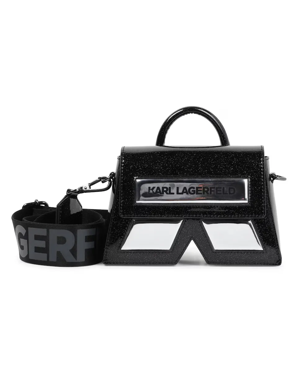 

Сумочка для девочки со съемным плечевым ремнем Karl Lagerfeld Kids, черный