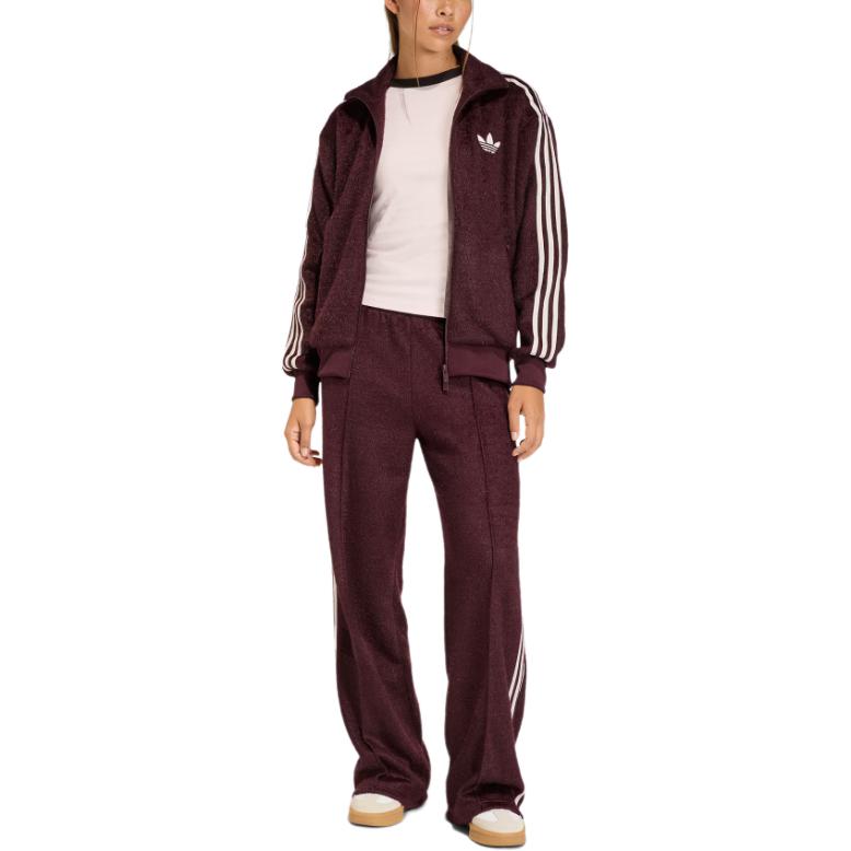 Куртка Adidas Three Stripe с молнией Adidas Originals, фиолетовый — фото 4