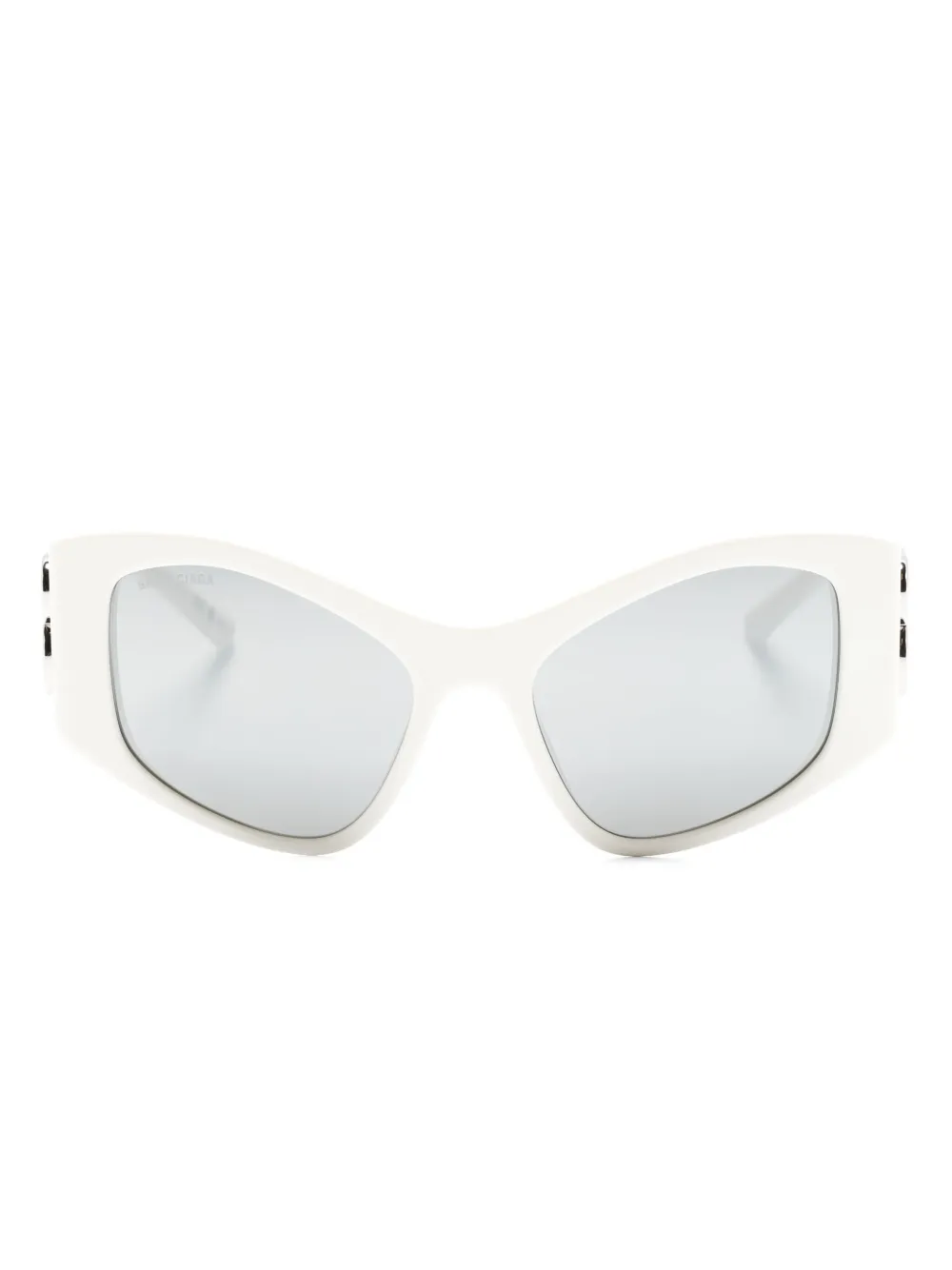 

Солнцезащитные очки Dynasty в D-образной оправе Balenciaga Eyewear, белый