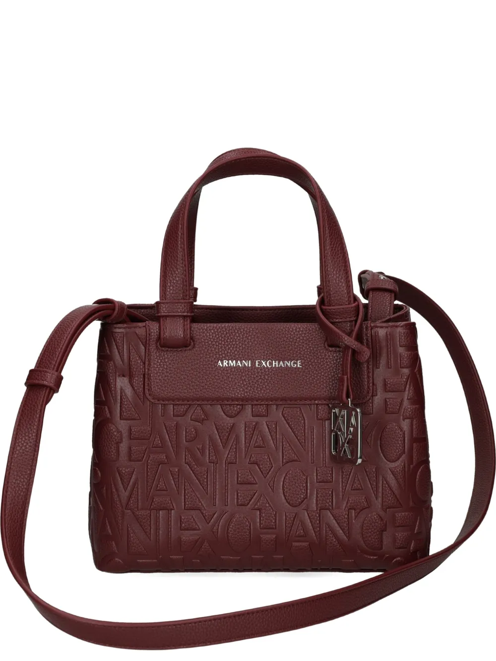 

Сумка-тоут с логотипом Armani Exchange, красный