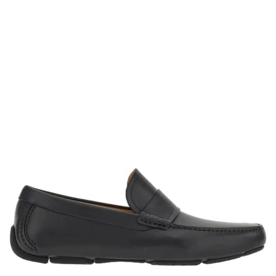 Мужские черные лоферы Ferragamo Felix, черный