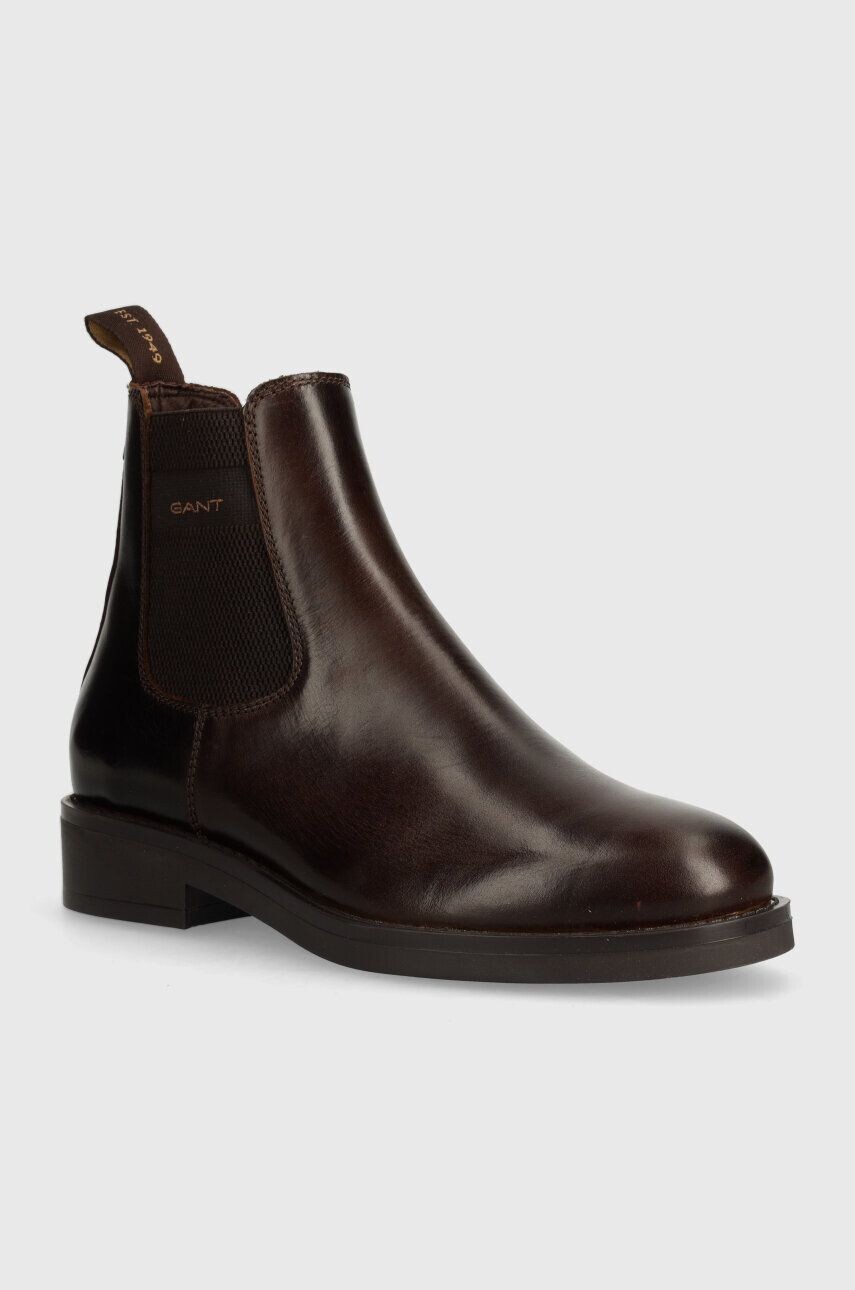 

Кожаные ботинки челси Gant Prepdale, коричневый