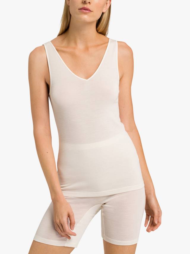 

Шелковый термофутболка из шерсти Hanro, Cygne