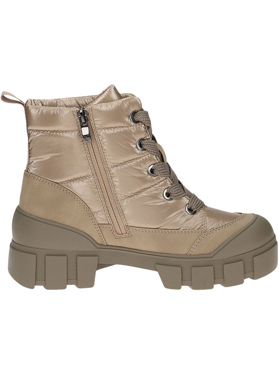 Ботильоны на шнуровке CAPRICE Lace-Up Ankle Boots, цвет chamois/dark beige — фото 3