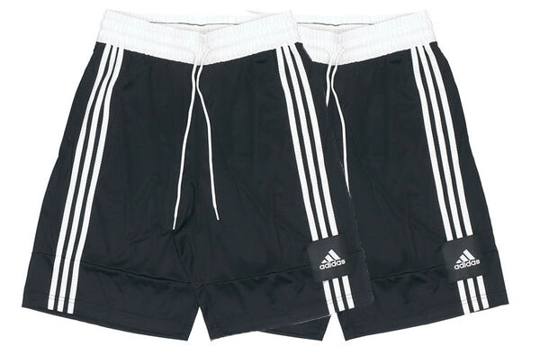 Шорты 3g speed x stripe спортивные короткие мужские Adidas, черный — фото 3