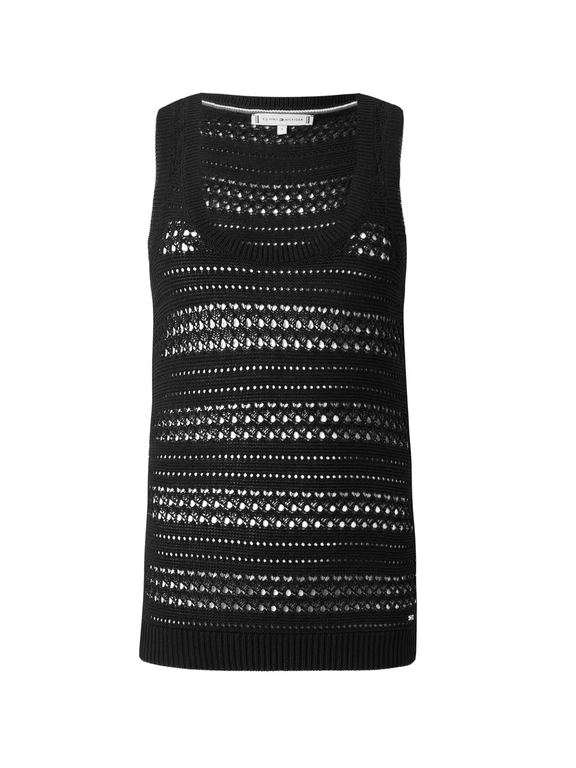 Вязаный топ Tommy Hilfiger, Black