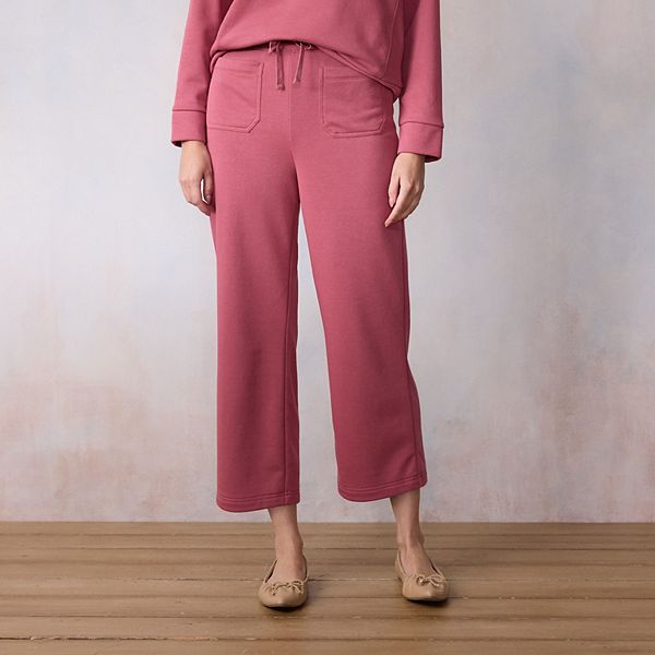 

Потные брюки Petite с цветочным принтом wildflower Lc Lauren Conrad, Century Pink