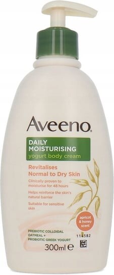 

Йогурт для тела, 300мл Aveeno, Moist Yogurt Cremy Apricot Honey, inna
