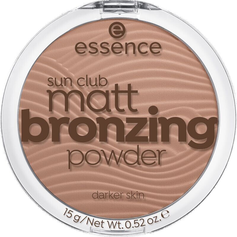 

Матовая бронзирующая пудра Sun Club 02 essence, 15 g