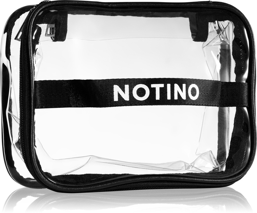 

Косметички прозрачные, сумка визажиста косметическая Notino, skaidrus