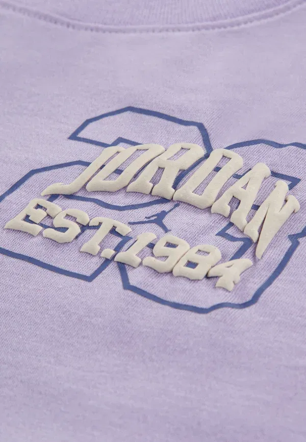 Футболка Collegiate tee print Jordan, фиолетовая дымка — фото 3