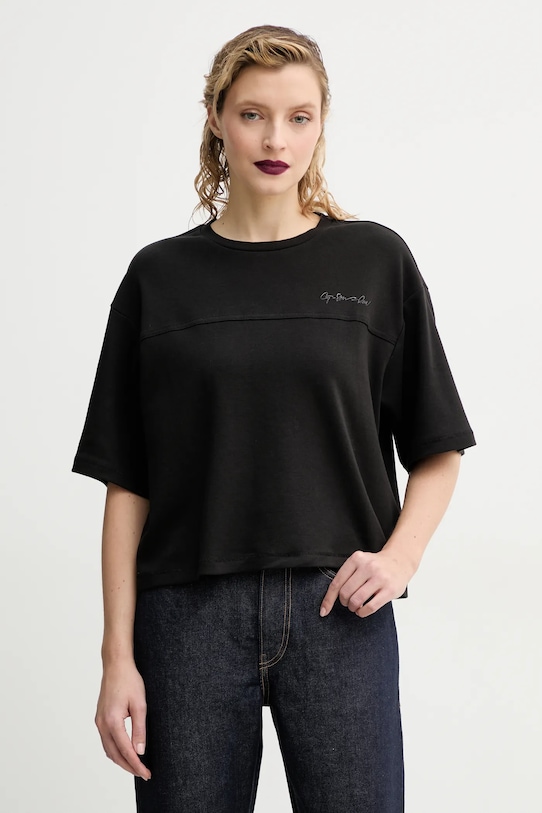 

Хлопковая футболка G-Star, черный