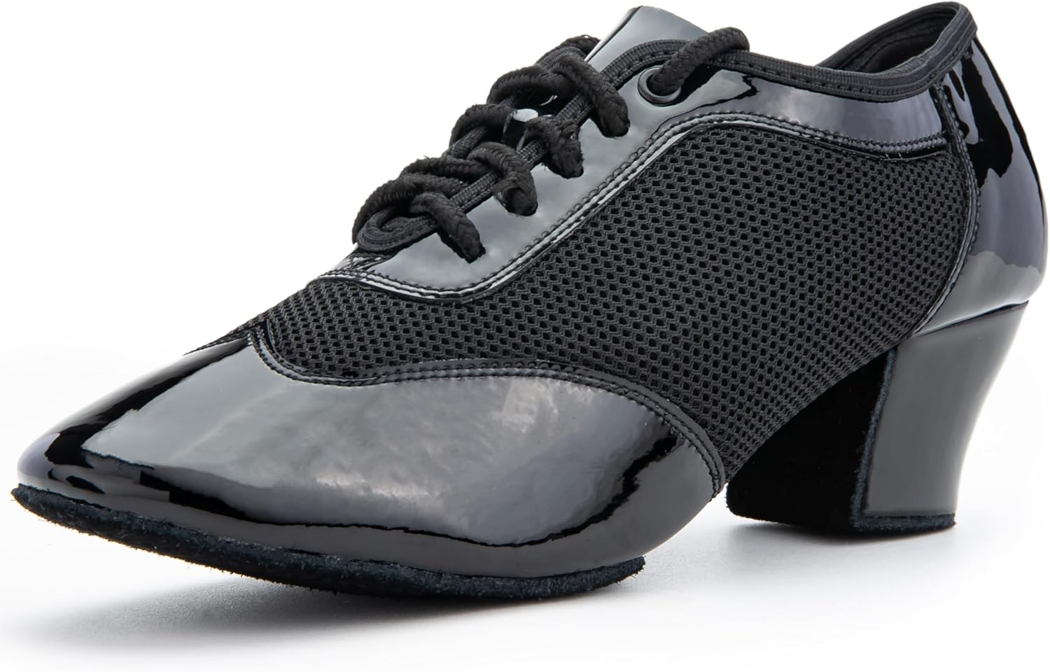 

Женские танцевальные туфли RoseMoli 2 для практики, латинские танцевальные туфли, шнуровка, бальные, современные, сальса, ритмика, обувь для обучения и профессиональных выступлений, черный