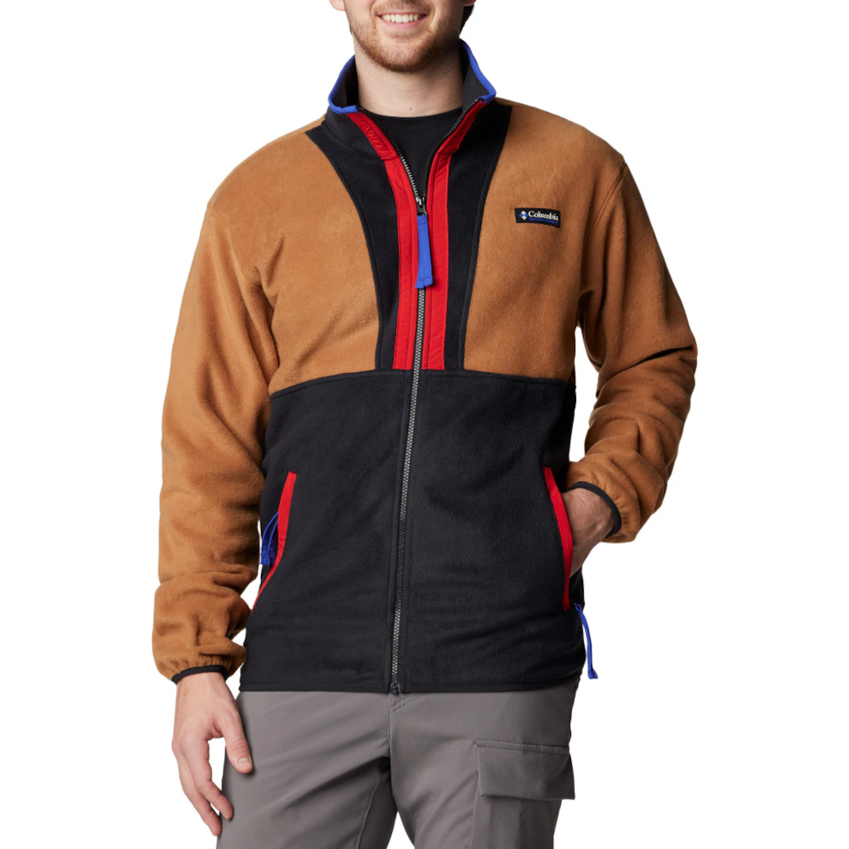 

Мужская флисовая куртка Backbowl II Full Zip Columbia, цвет Ocre