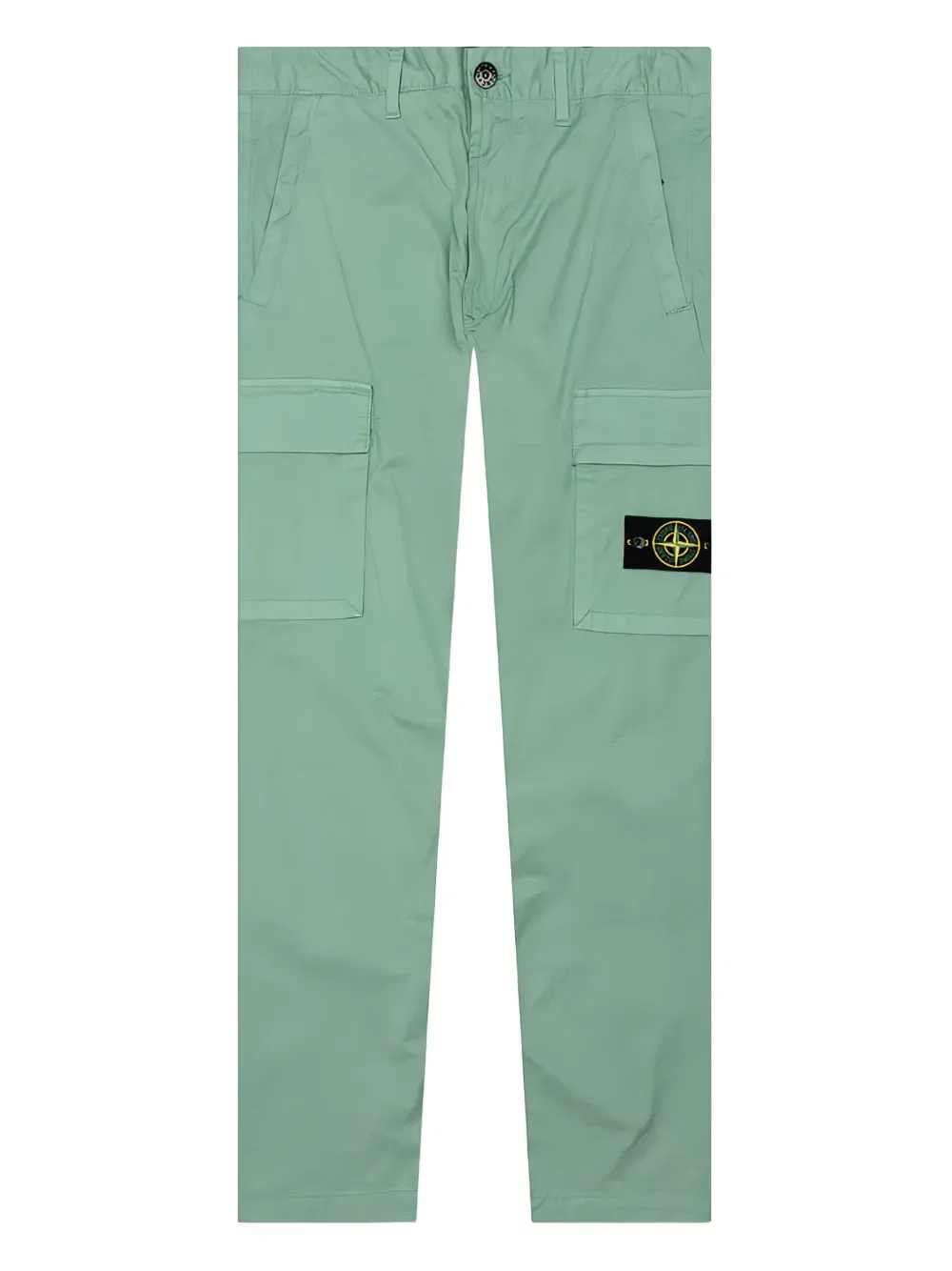 Брюки со съемным значком компаса Stone Island, зеленый