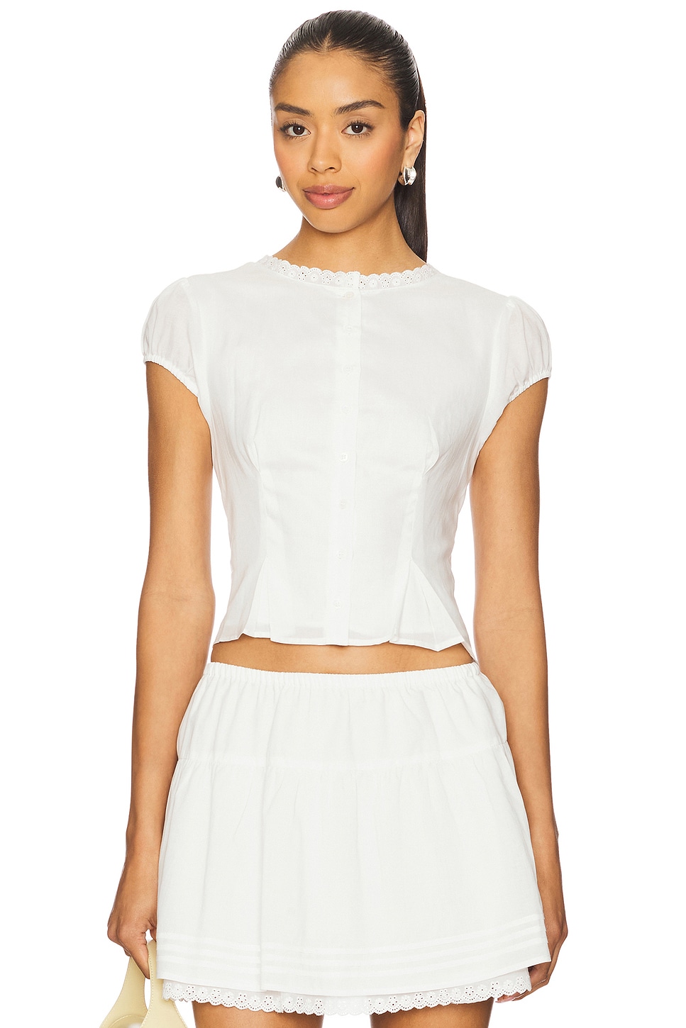 

Топ Juliette от Elodie The Label, white