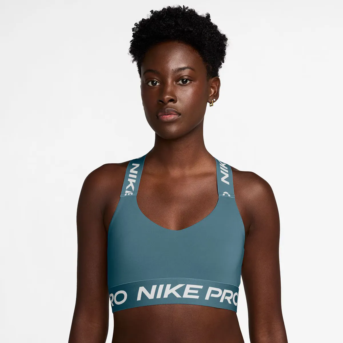 

Женский топ Nike Pro, синий