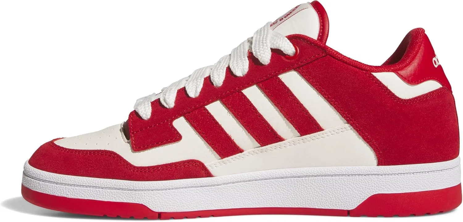 Унисекс кроссовки Adidas Rapid Court Low, Collegred Clowhi Ftwwht