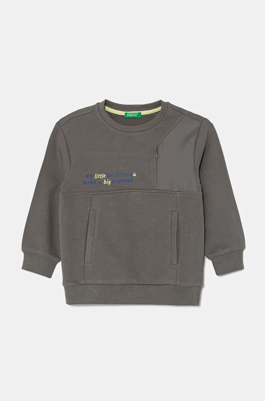 

Детская толстовка United Colors of Benetton, серый