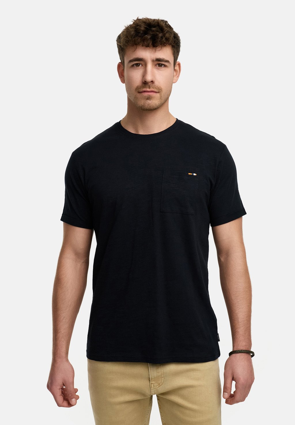 

Базовая футболка ANDORRA INDICODE JEANS, черный