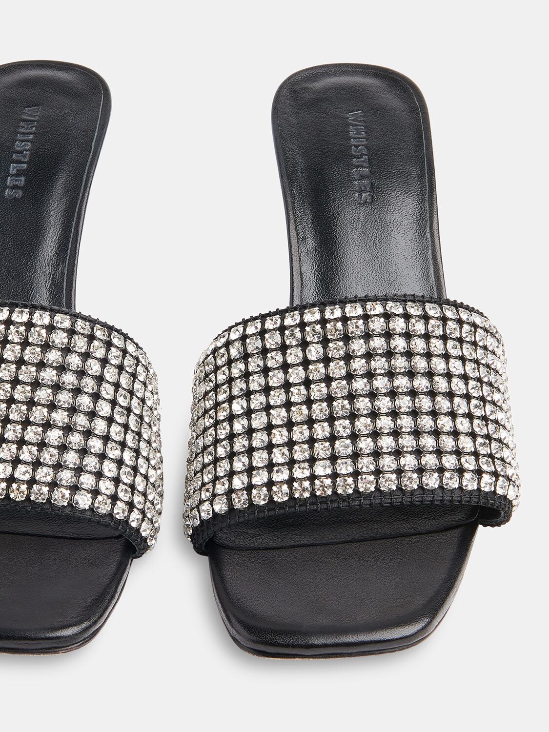 Туфли Adella Diamante на высоком каблуке без шнуровки Whistles, черный — фото 3
