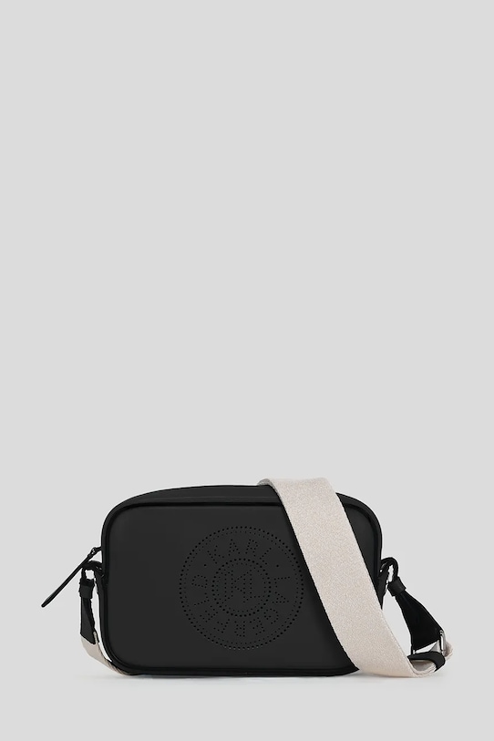 

Кожаная сумка Karl Lagerfeld, черный