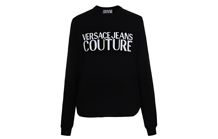 

VERSACE JEANS COUTURE Трикотажный свитер мужской черный