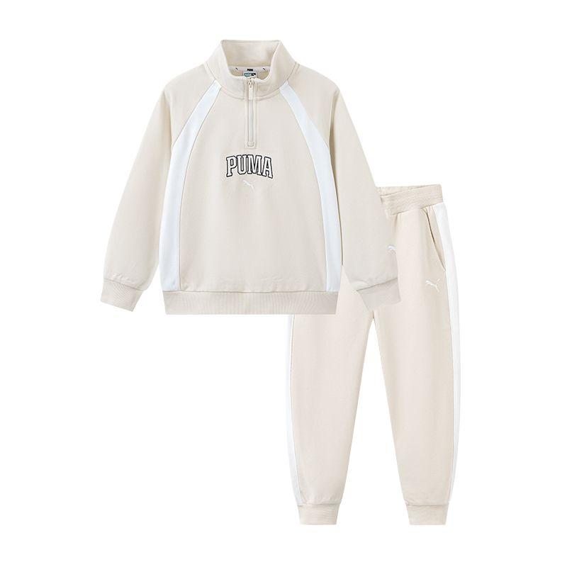 

PUMA Повседневная спортивная одежда Sportstyle Series Coffee White Tone Kids'