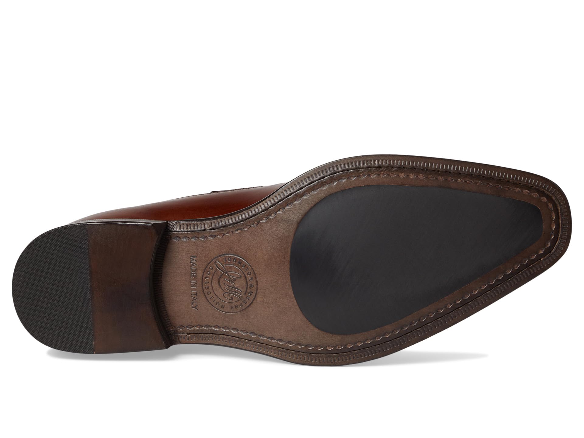 Лоферы Johnston & Murphy Collection Larson Slip-On, цвет Mahogany Italian Calfskin — фото 3