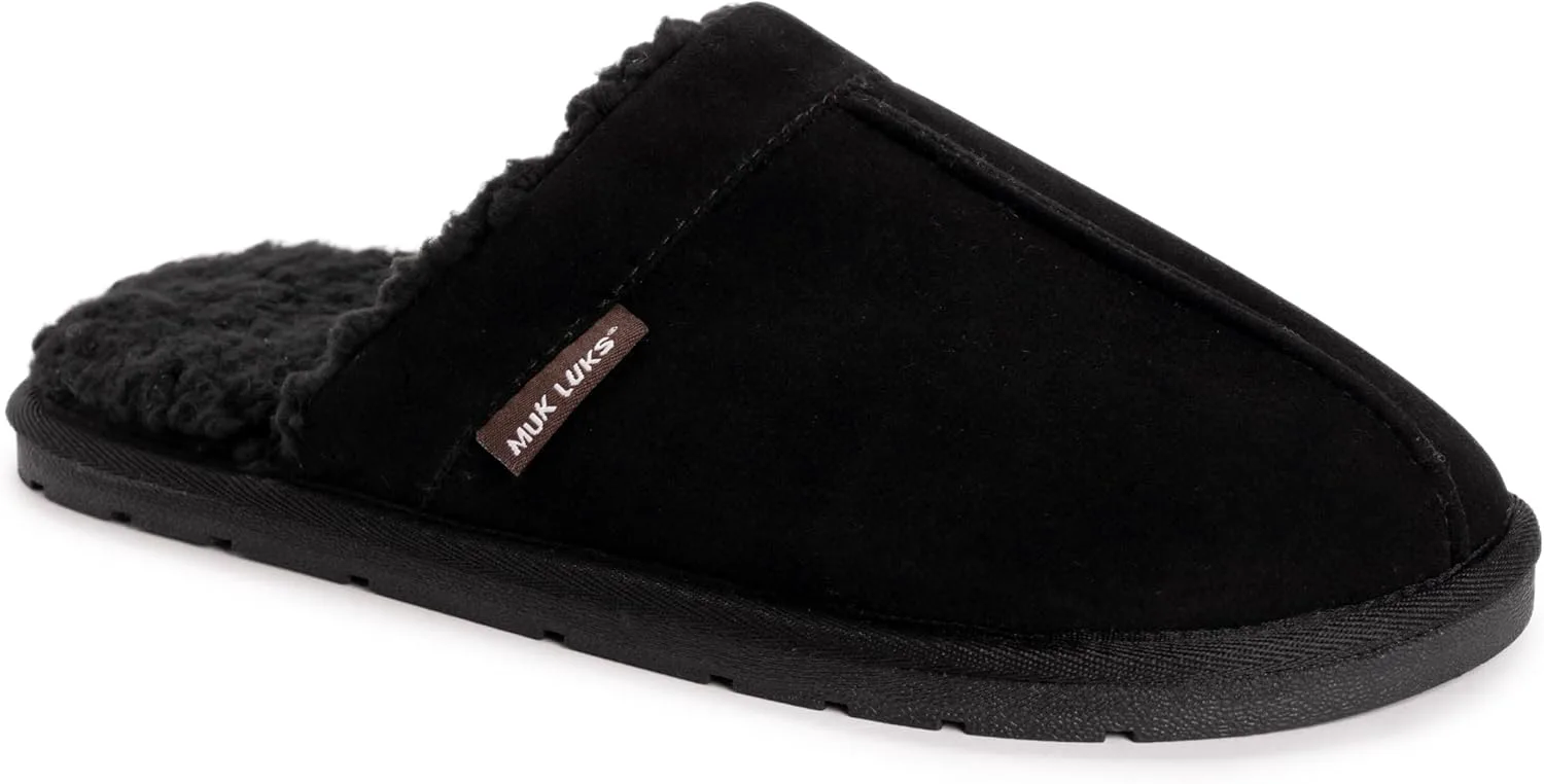 МУК ЛАКС мужские тапочки Abbott MUK LUKS, черный