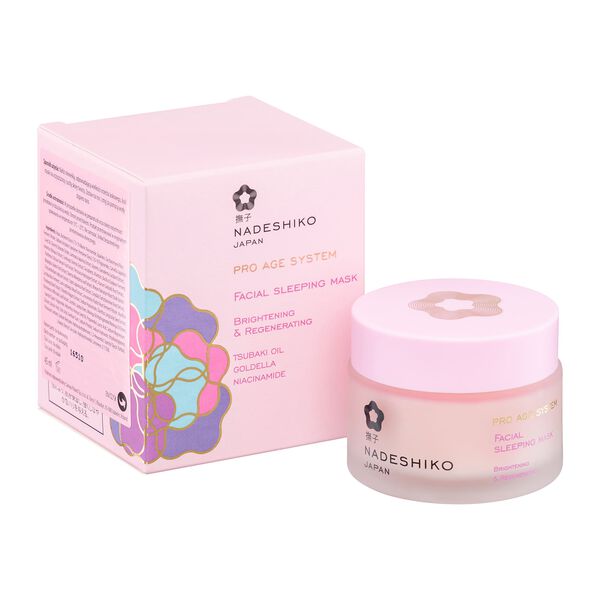

Регенерирующая ночная маска для лица, 50 мл Nadeshiko Pro age system