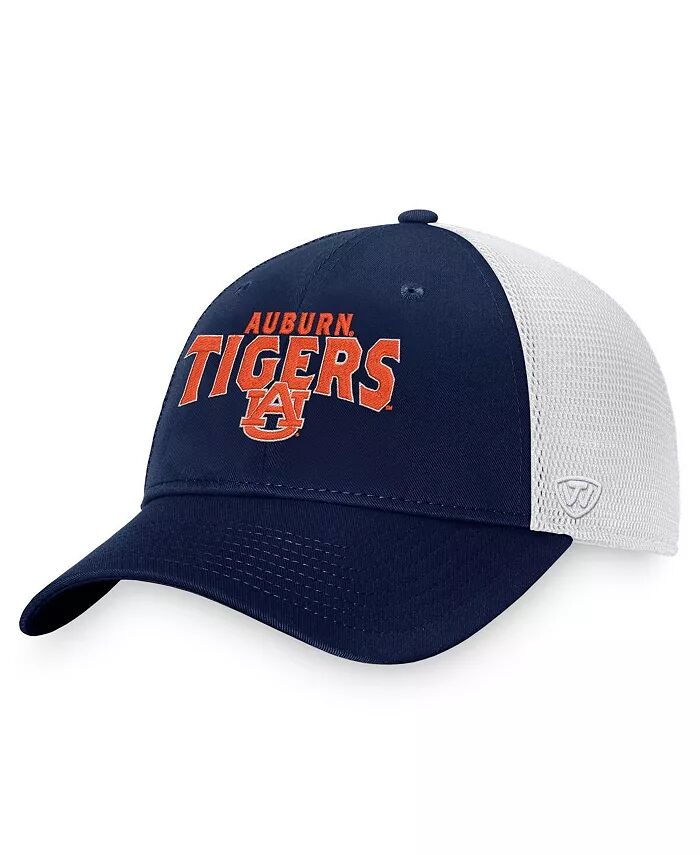 

Мужская темно-синяя бейсболка Auburn Tigers Breakout Trucker Snapback Top of the World