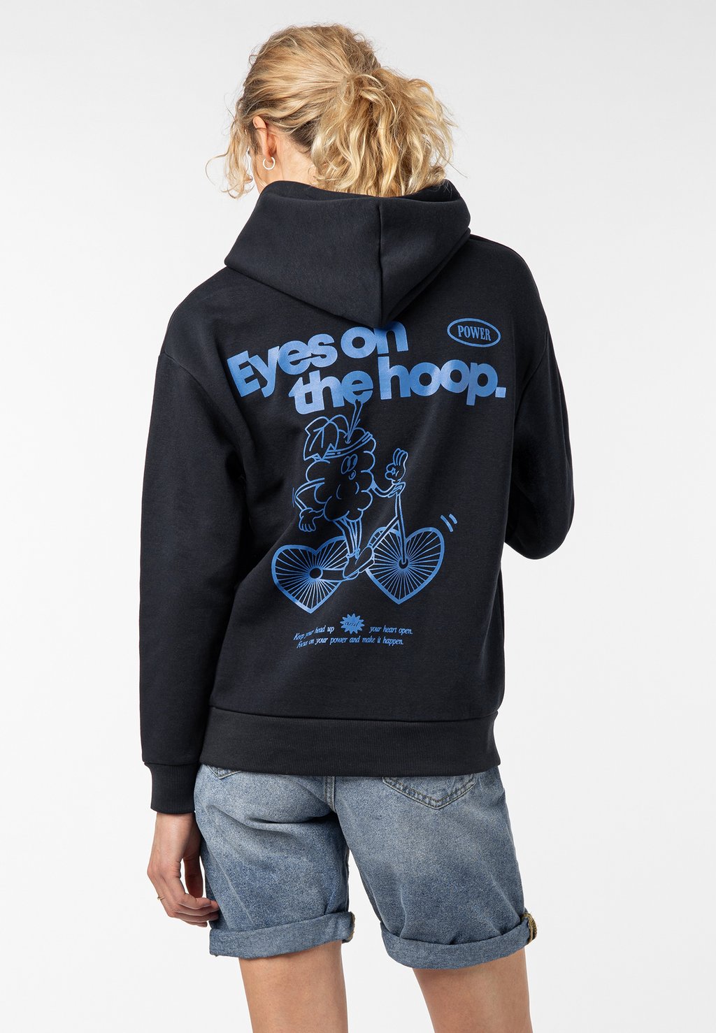 

Толстовка с капюшоном MIT HEALTHYPRINT - Sweatshirt Sublevel, темно-синий