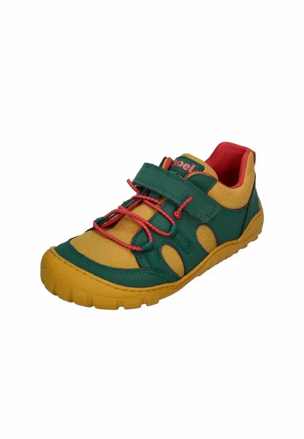 Детские босоножки Koel Barefoot kinder sneakers mateo, желто-зеленый — фото 2