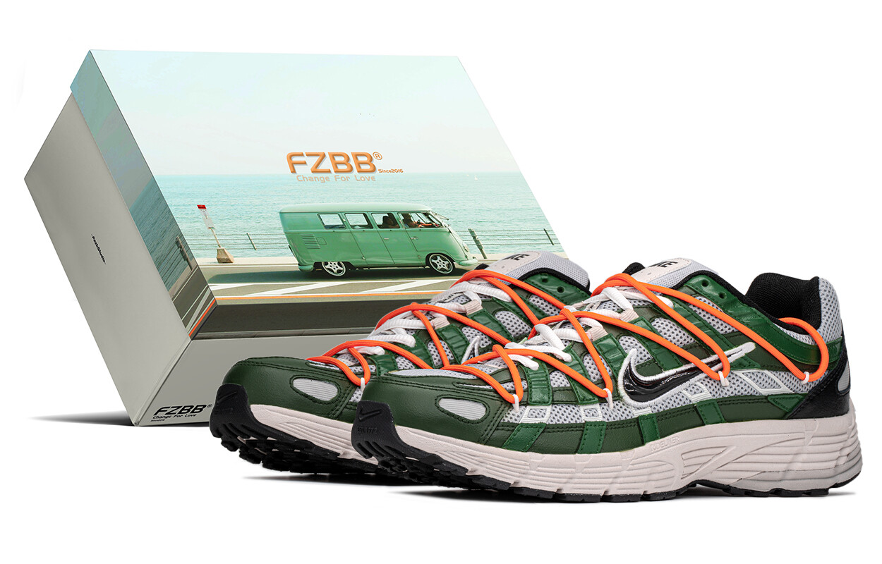 

Кроссовки для бега P-6000 унисекс с низким верхом зеленые Nike