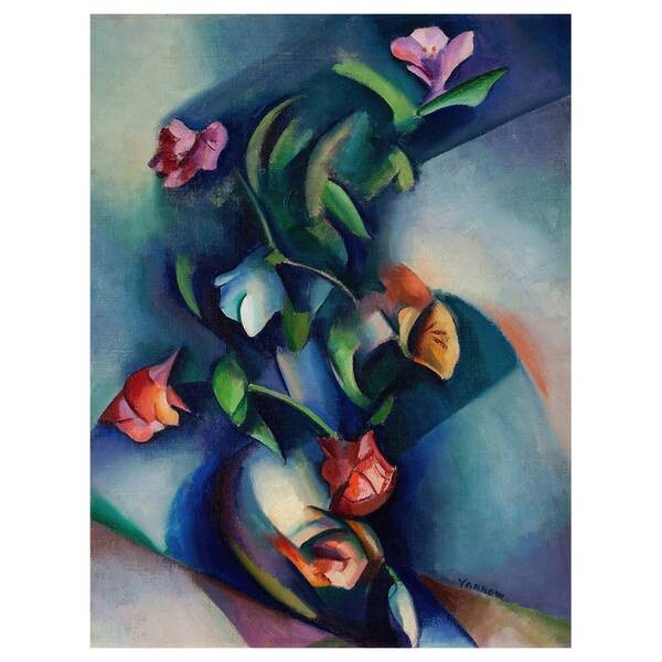 

Картина на холсте LegendArte Synchromistische Blumen, многоцветный