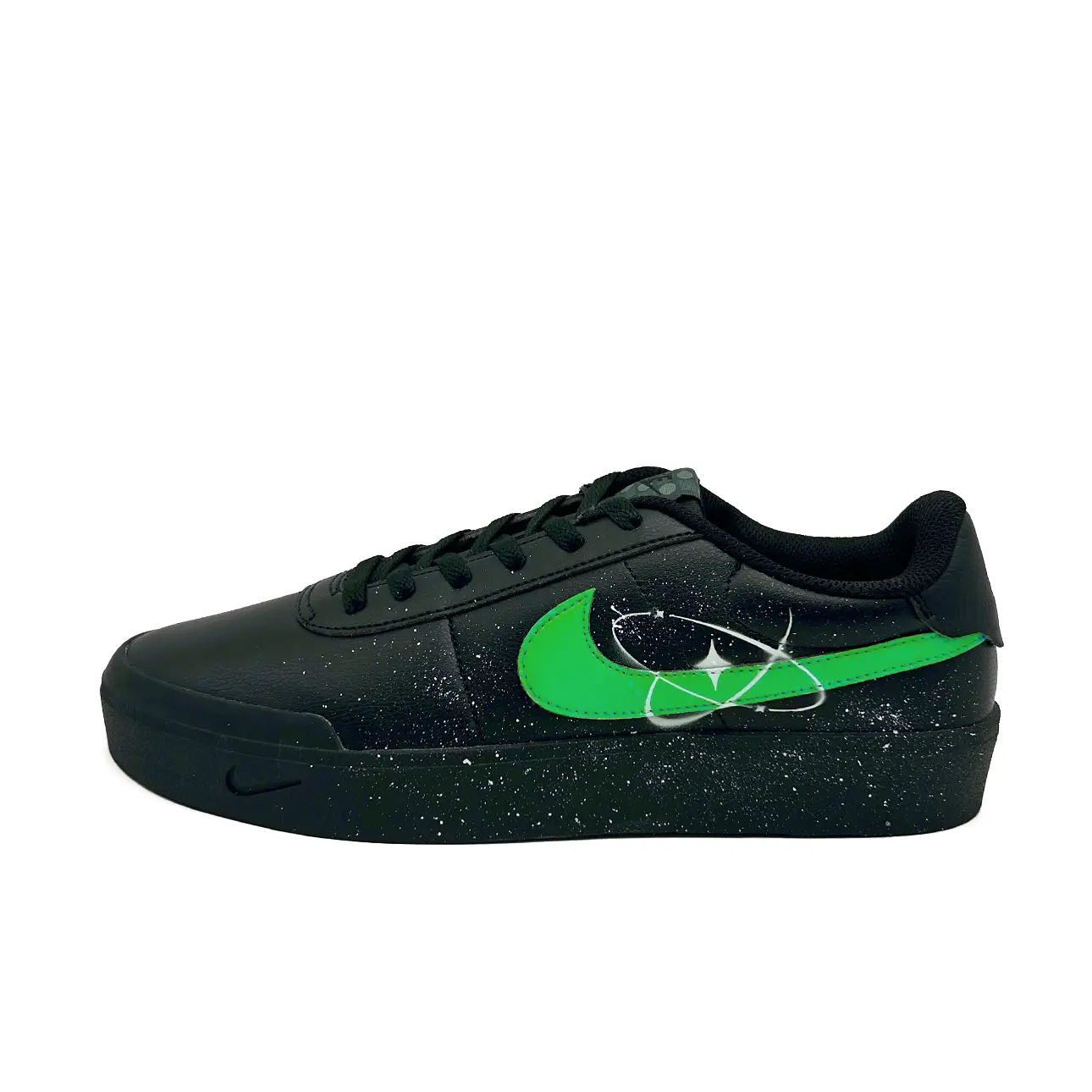 

Nike Кроссовки Court Shot Coverage Low Top для скейтбординга, мужские, зеленые