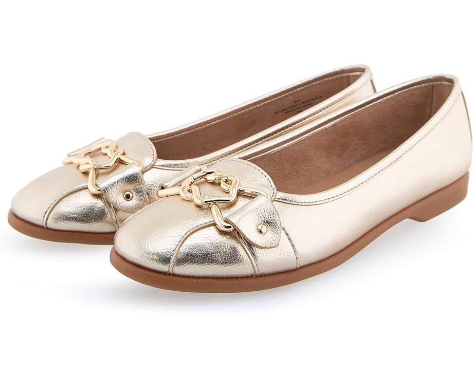 

Туфли на плоской подошве Aerosoles Bia, цвет Soft Gold PU