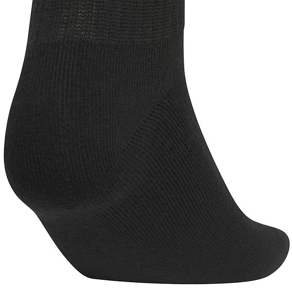Женские носки 3-pk cushioned sport 30 high quarter Adidas, Black White — фото 4
