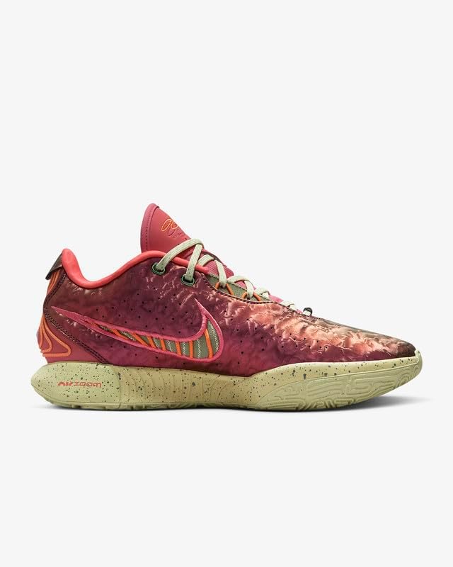 Мужские кроссовки Nike Lebron XXI, оранжевый — фото 4