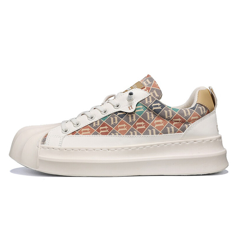

Кроссовки Tonlion Skateboarding Shoes Men Low-top, белый/черный