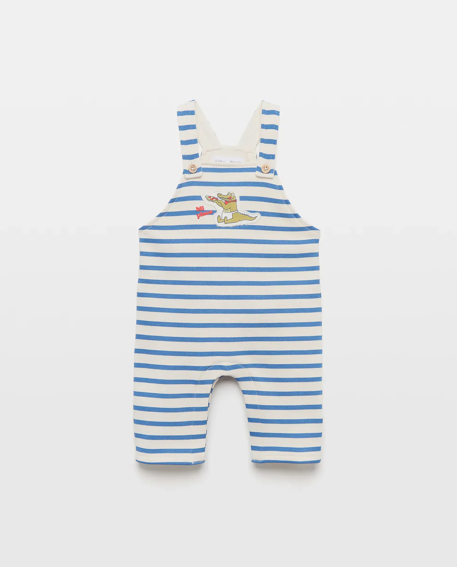 Длинный комбинезон из мягкого флиса с детским принтом Baby El Corte Inglés, мультиколор