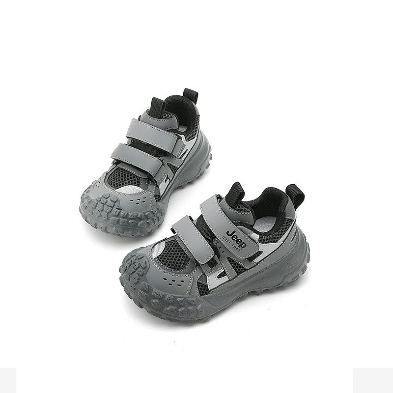 Кроссовки Jeep Kids Lifestyle Shoes Kids Low-top Gray, серый — фото 4