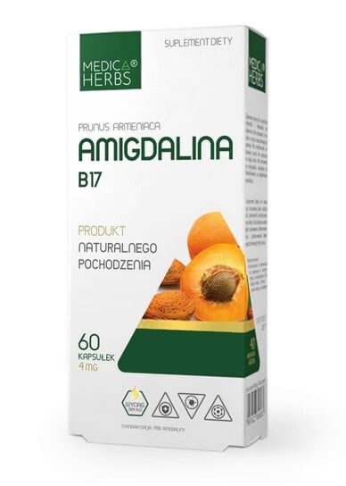 

Medica Herbs Амигдалин, витамин B17 Экстракт косточек абрикоса
