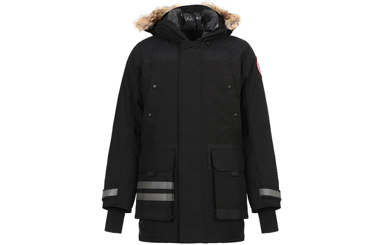 

Мужской пуховик Canada Goose, черный