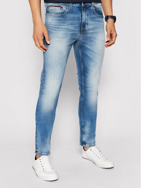

Джинсы узкого кроя Tommy Jeans, синий