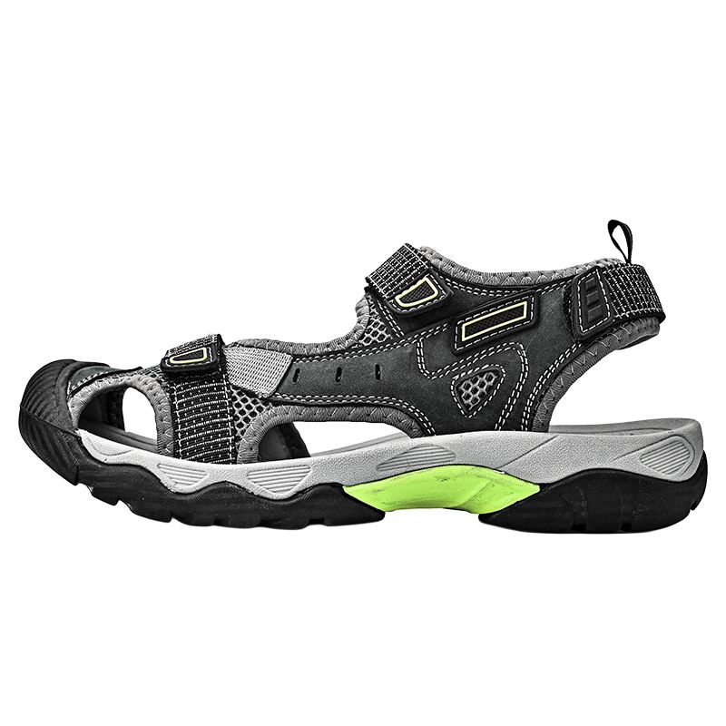 

TELENT Антискользящие, антибактериальные и дышащие мужские треккинговые ботинки для речных походов серые, цвет Gray