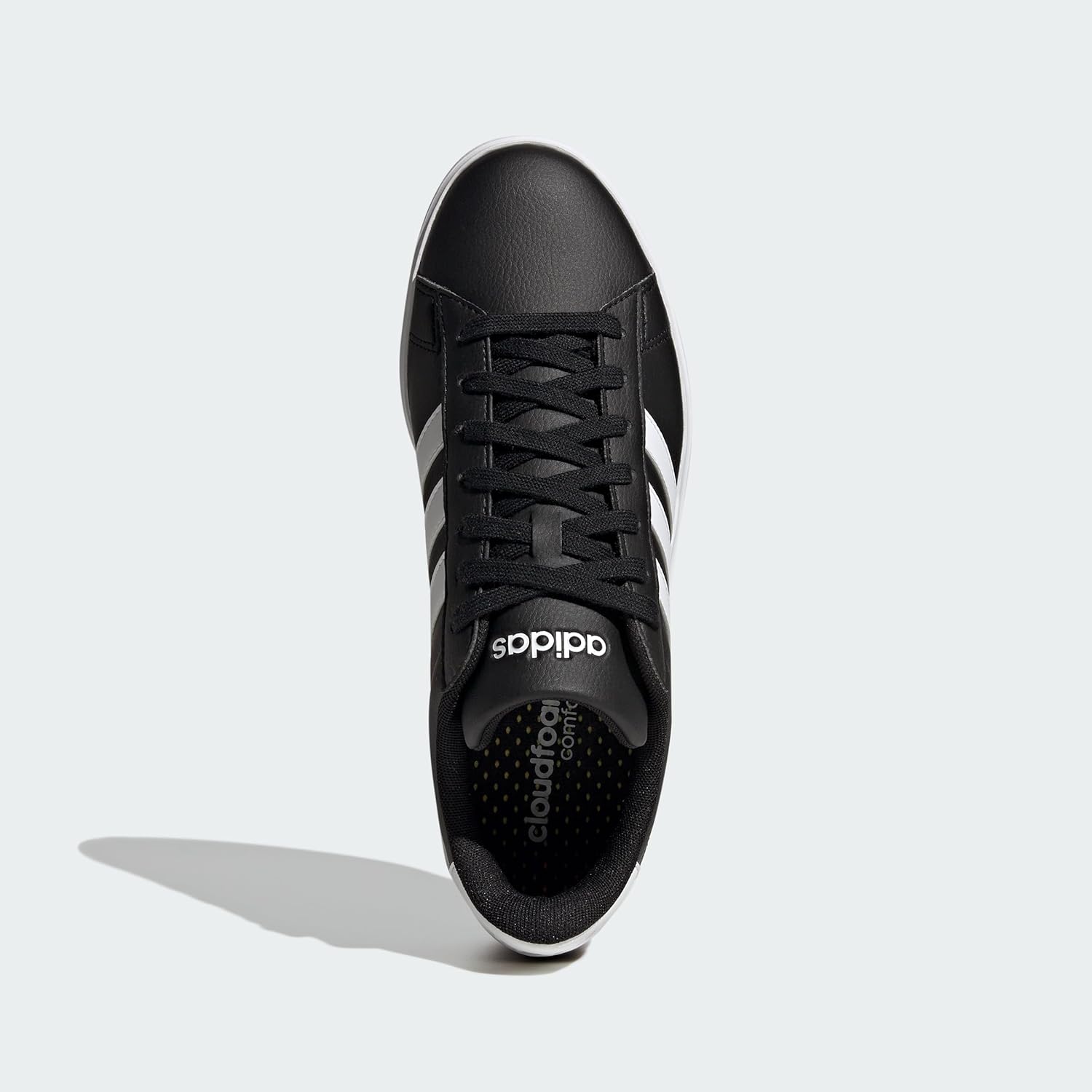 Мужские кроссовки Adidas Grand Court 2.0, черно-белый — фото 4