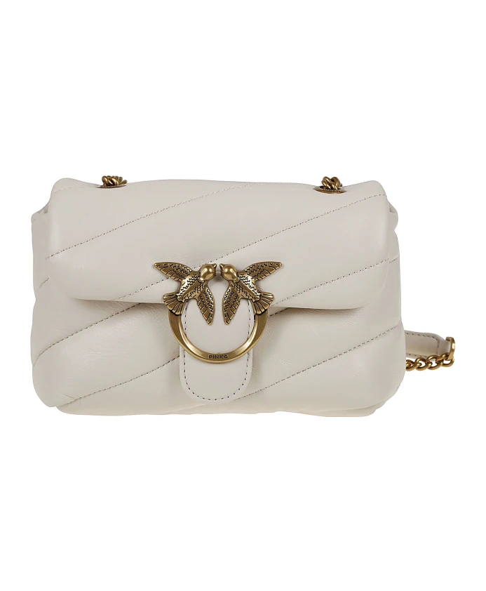 

Мягкая сумка через плечо Pinko, белый