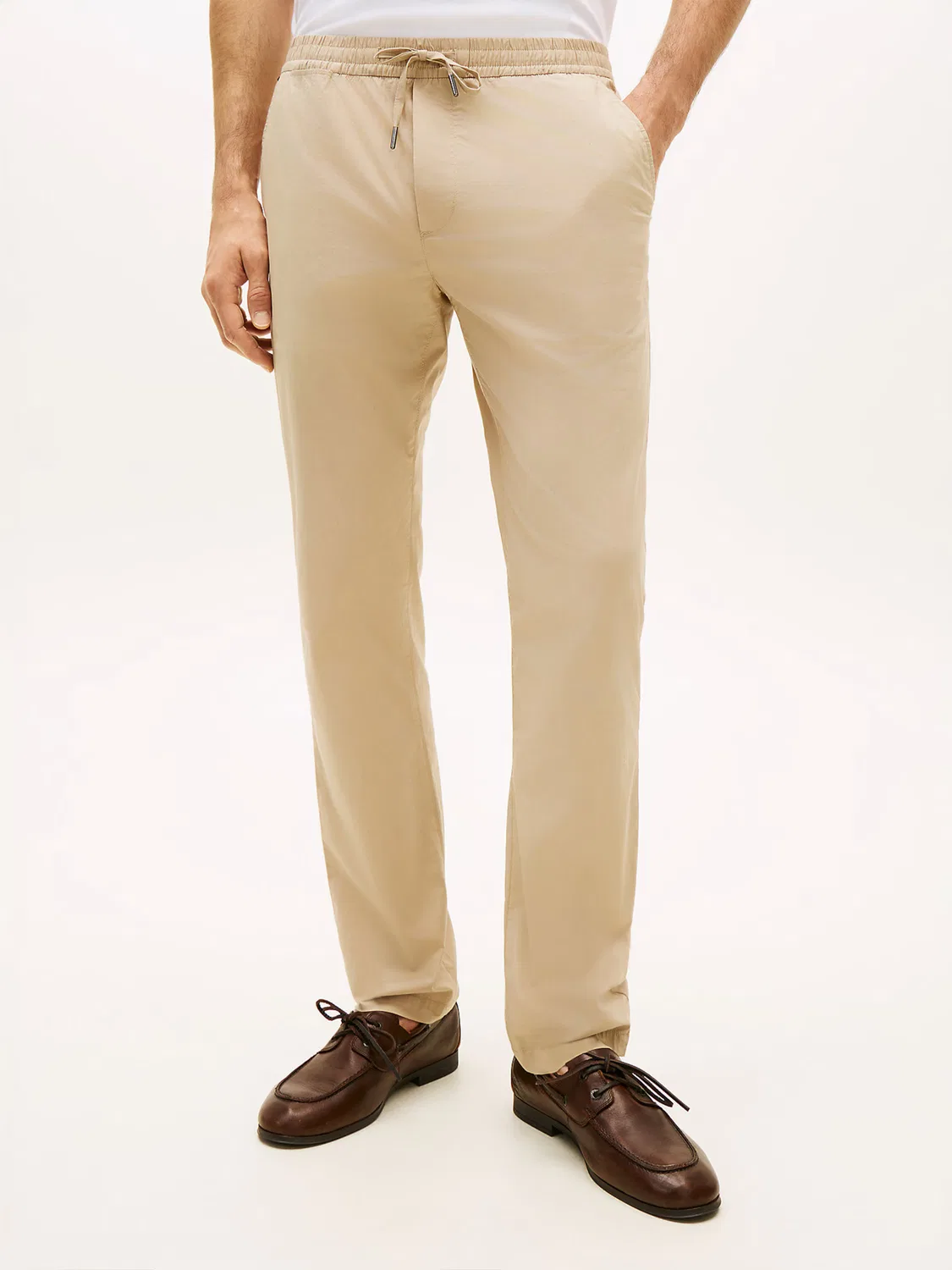 Обычные брюки-чиносы 'Дентон' Tommy Hilfiger, Beige — фото 2